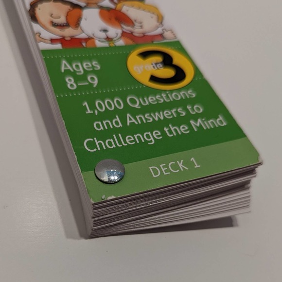 Brain Quest Grade 3 Trivia Cards – 1000 Questions and Answers for Kids - Picture 4 of 5